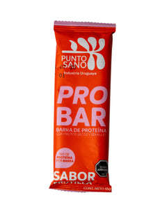 Barras de proteina Punto Sano sabor Frutilla (caja x16 unid.)