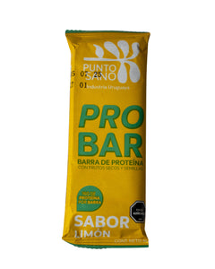 Barras de proteina Punto Sano sabor Limon (caja x16 unid.)