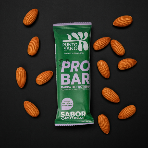 Barras de proteina Punto Sano sabor Original (caja x16 unid.)
