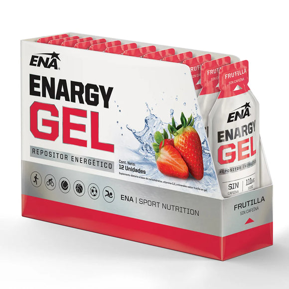 ENA GEL ENERGY FRUTILLA 32GR CAJA X12