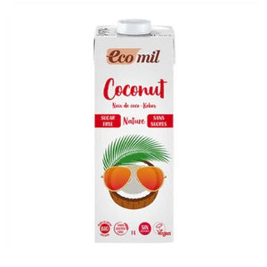 Leche de Coco s/Azucar Ecomil 1lt