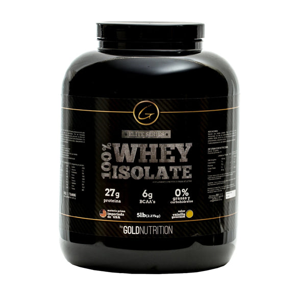 Gold Nutrition Whey Isolate (5lb)