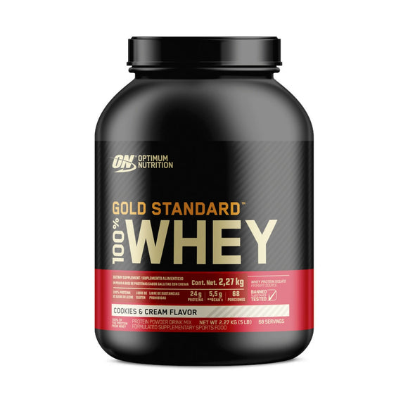 Optimum Nutrition Gold Standard (5lb) - Cookies and cream