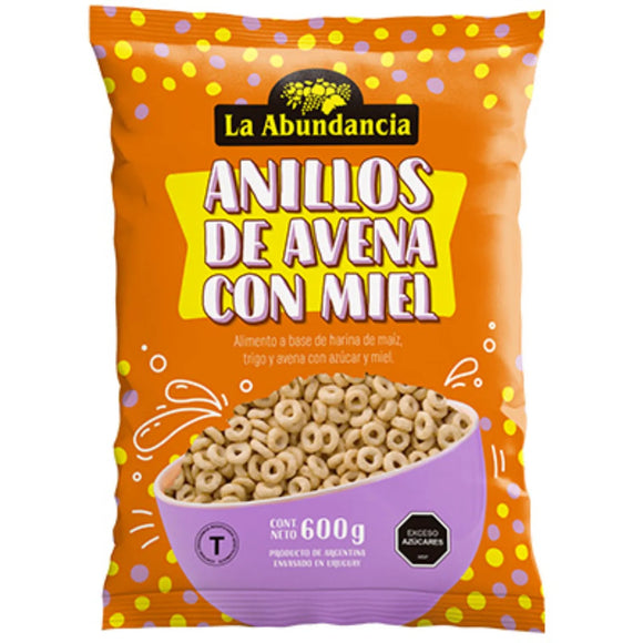 Cereal avena y miel aritos 600g