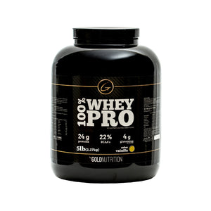 Gold Nutrition 100% Whey Pro (5lb)