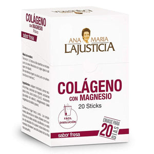 AMLJ Colageno c/Magnesio x 20 Sticks Fresa