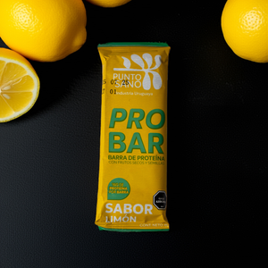 Barras de proteina Punto Sano sabor Limon (caja x16 unid.)