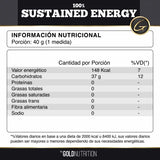 Gold Nutrition 100% Sustained Energy 5LB - Sabor Natural