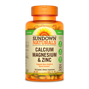 Sundown Naturals Calcio, Magnesio Y Zinc 100 CC