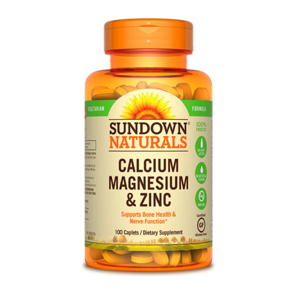 Sundown Naturals Calcio, Magnesio Y Zinc 100 CC